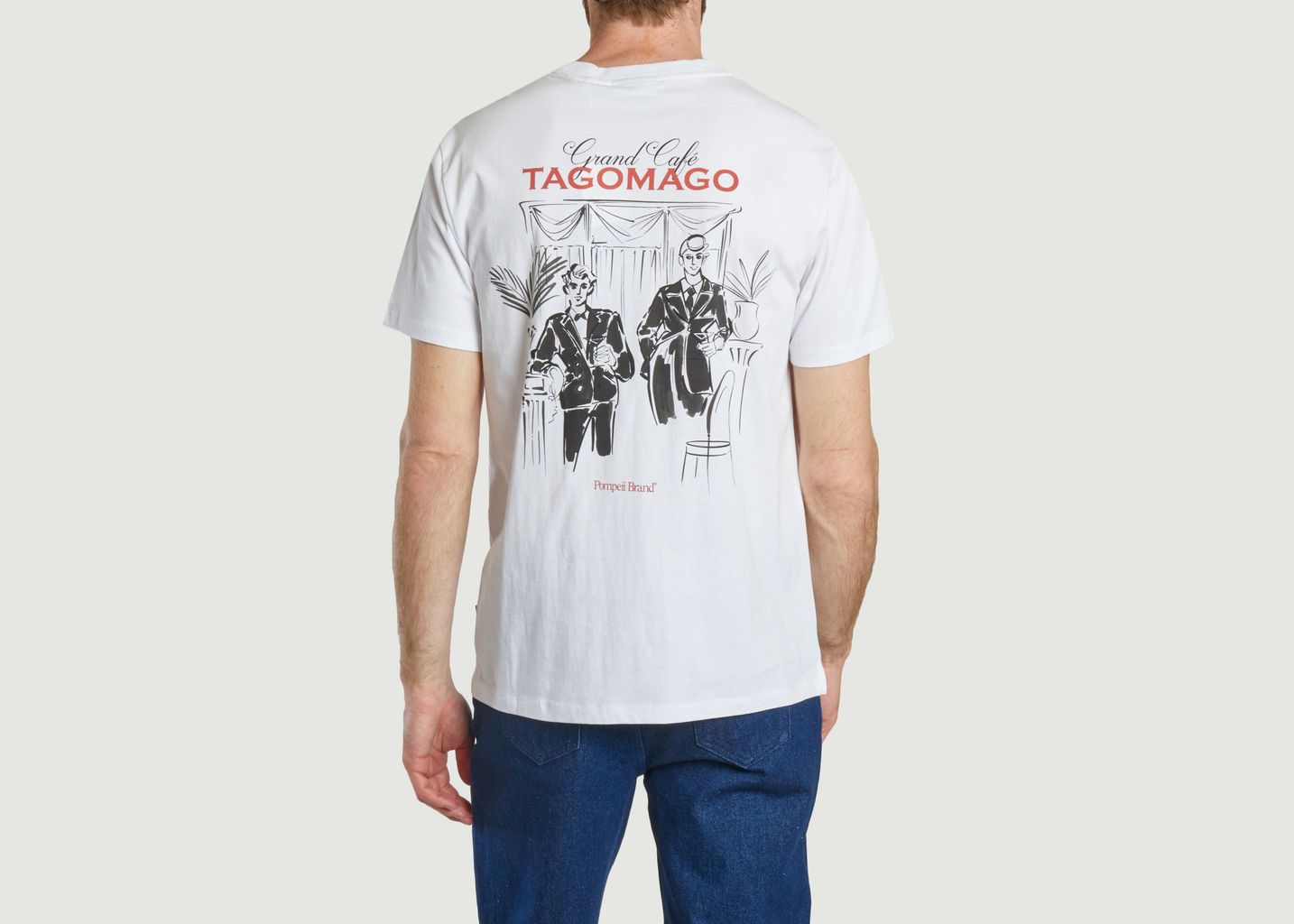 Graphisches T-Shirt Café Tomago - Pompeii Brand