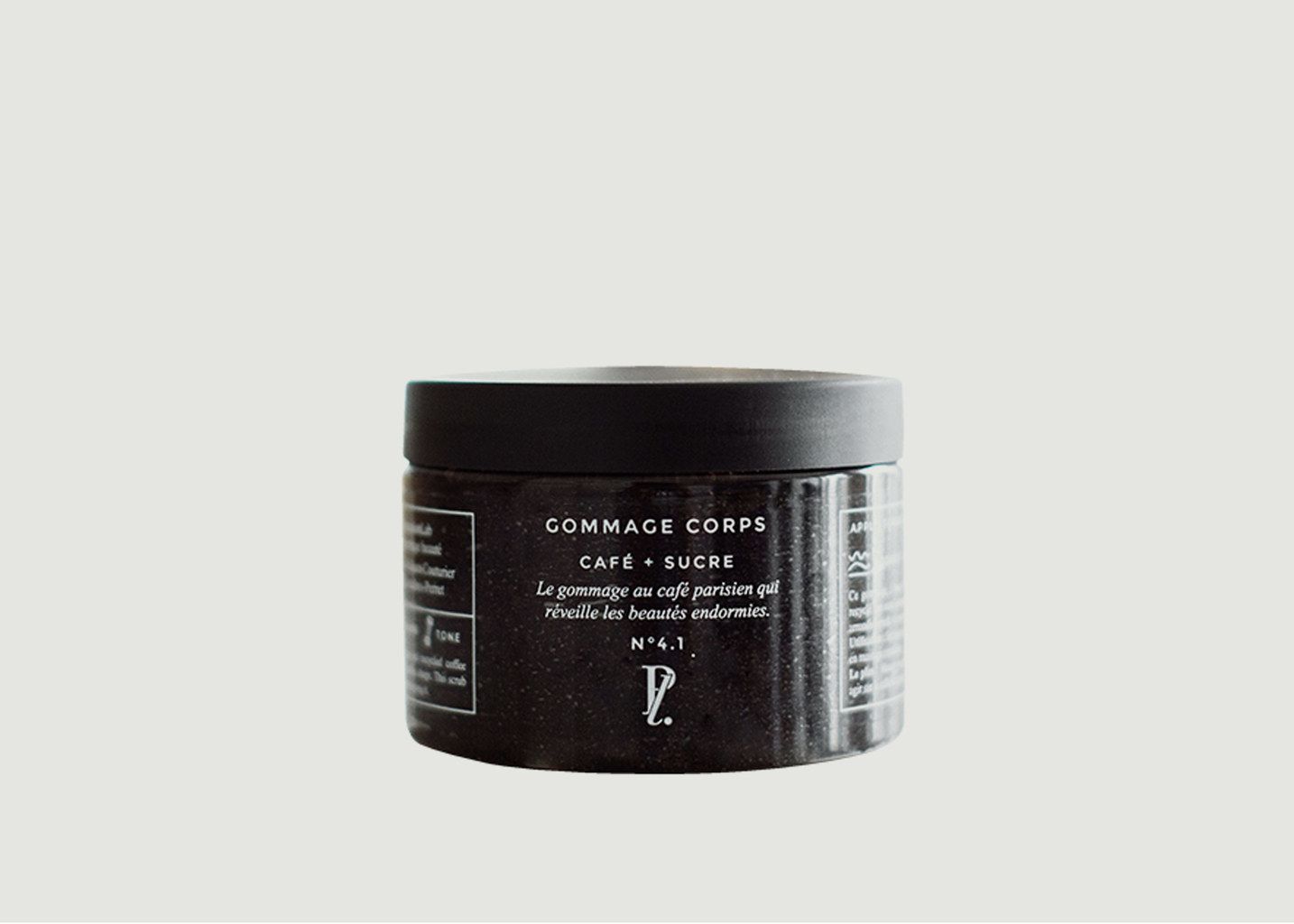 Coffee And Sugar Scrub Black Prescription Lab L Exception