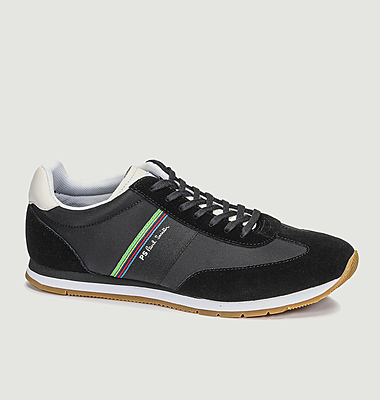 Sneakers de running en cuir et tissu Prince