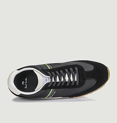 Sneakers de running en cuir et tissu Prince