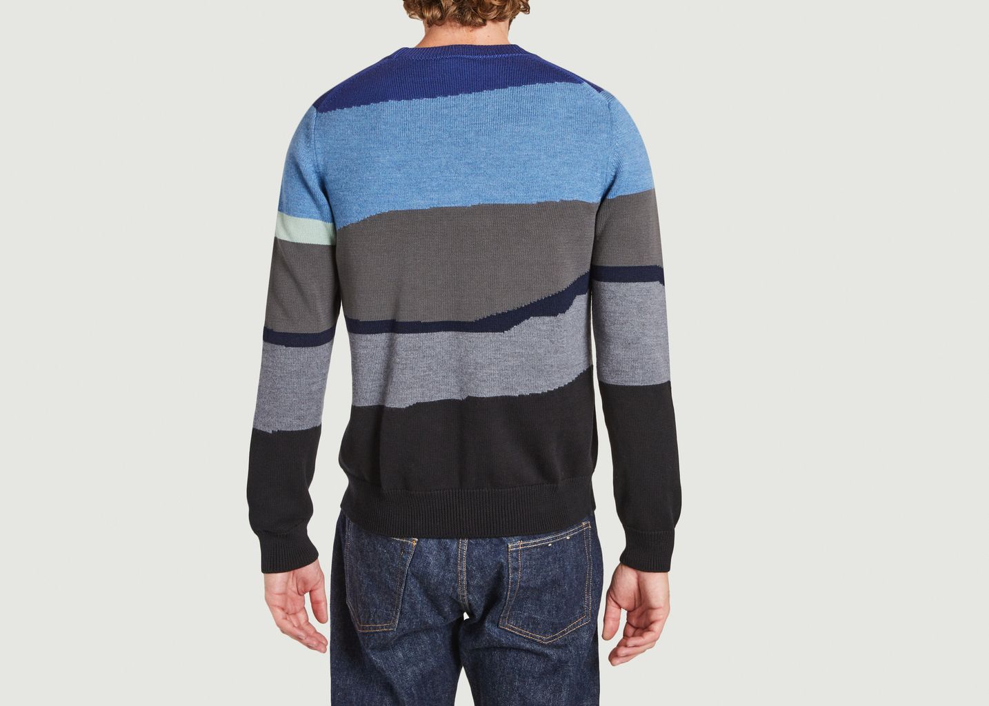 cotton striped sweater