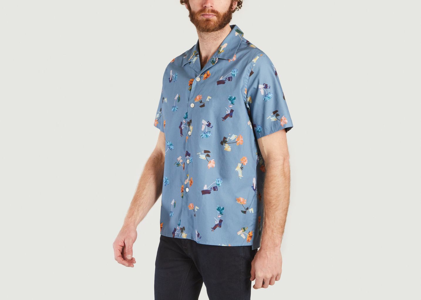 Hemd mit Druck Painted Floral - PS by PAUL SMITH