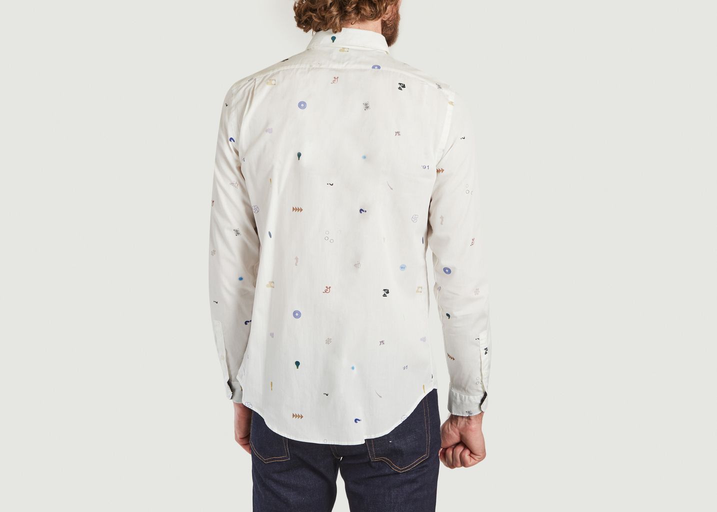 Fitted cotton shirt - PS by PAUL SMITH