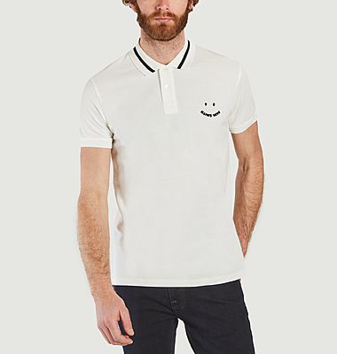T-shirt polo Happy en coton biologique