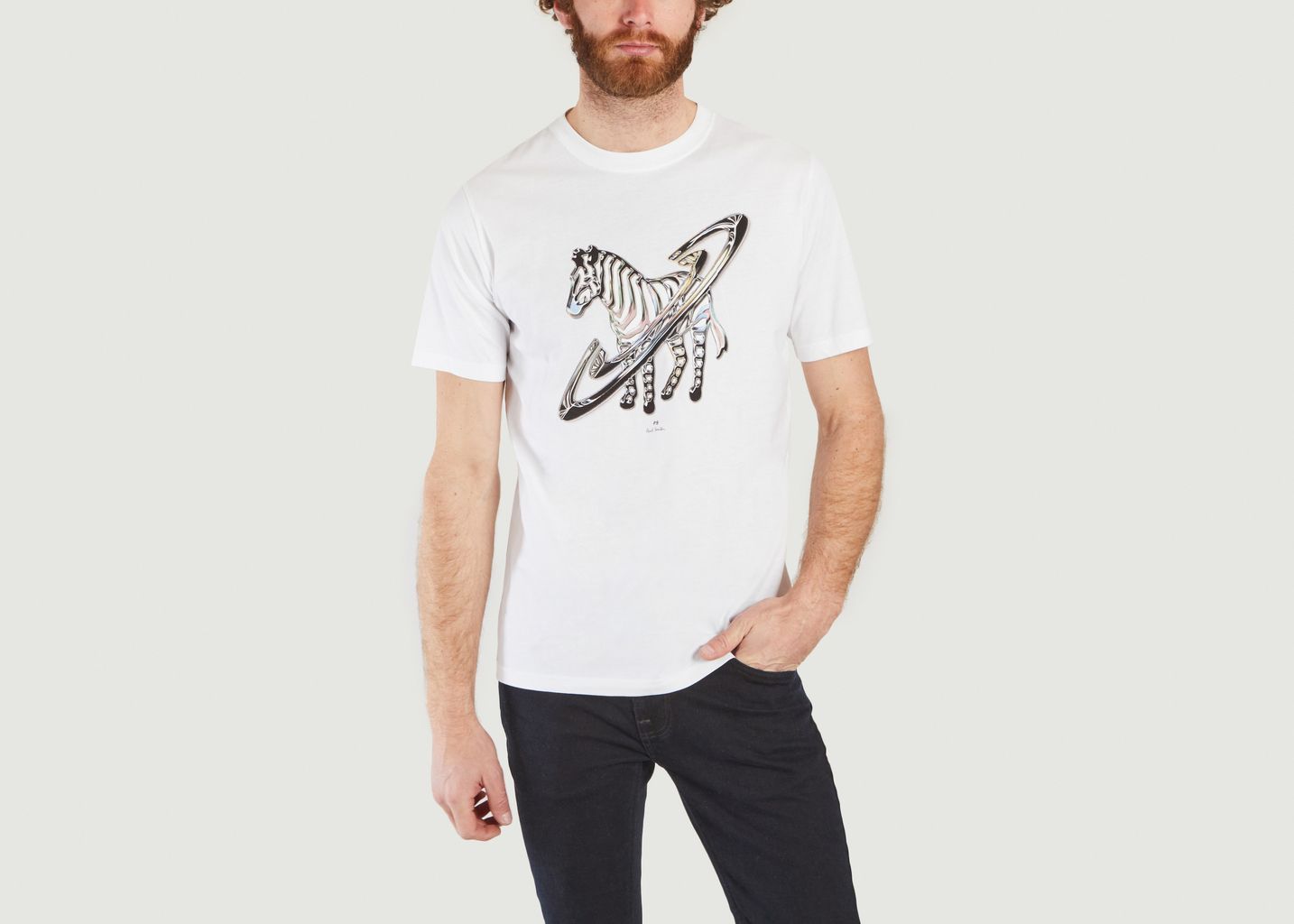 T-shirt Zebra Rings en coton biologique - PS by PAUL SMITH
