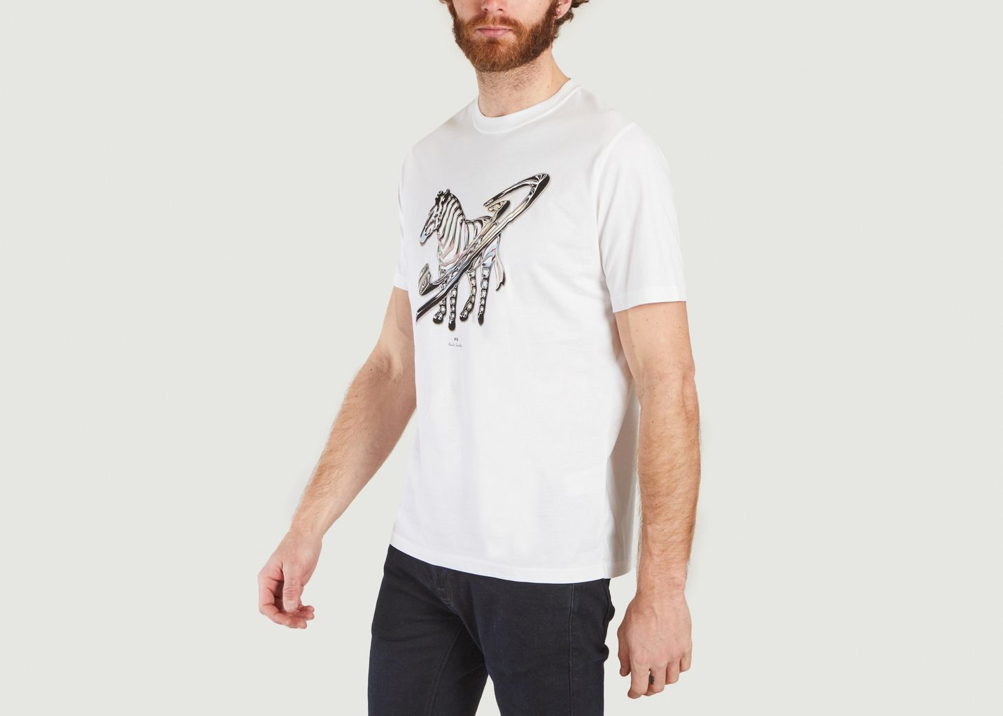 T-shirt Zebra Rings en coton biologique - PS by PAUL SMITH