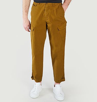 Straight leg cargo pants with pockets
