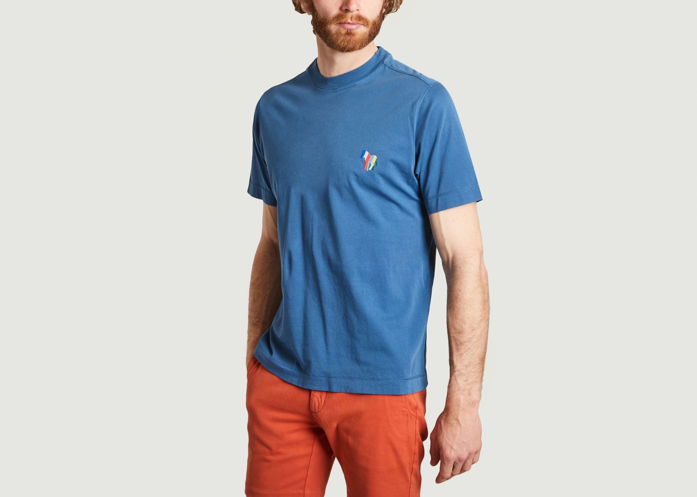 T-shirt siglé en coton bio - PS by PAUL SMITH