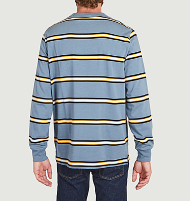 T-shirt manches longues rayé en coton bio