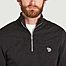 matière Organic cotton sweatshirt with trucker collar - PS by PAUL SMITH