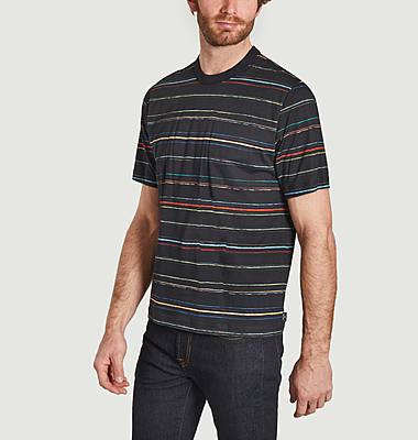 Tee-shirt Hand-Painted Stripe 