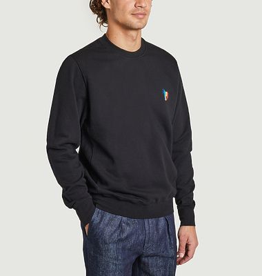 Sweatshirt logotypé en coton bio