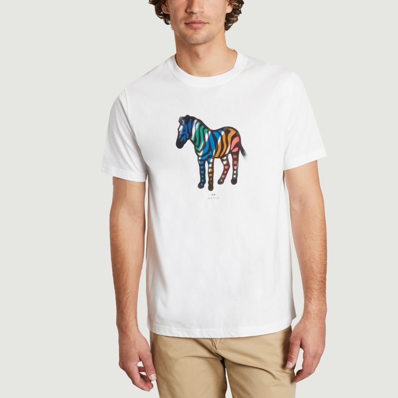 T-Shirt Broad Stripe Zebra - PS by PAUL SMITH