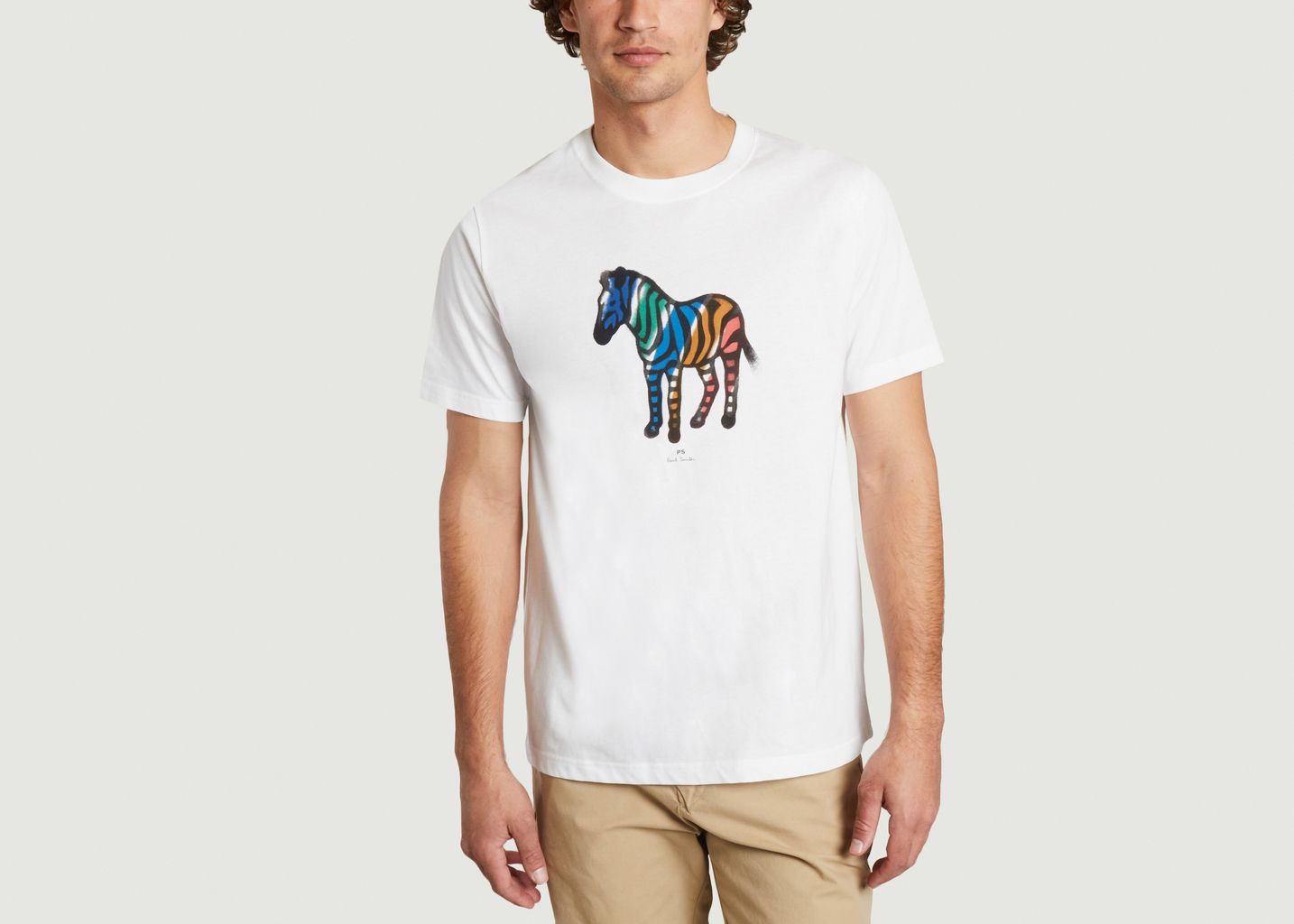 T-Shirt Broad Stripe Zebra - PS by PAUL SMITH