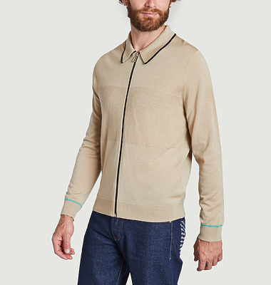 Cardigan Zippé