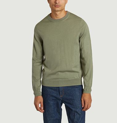 Wool round-neck sweater 