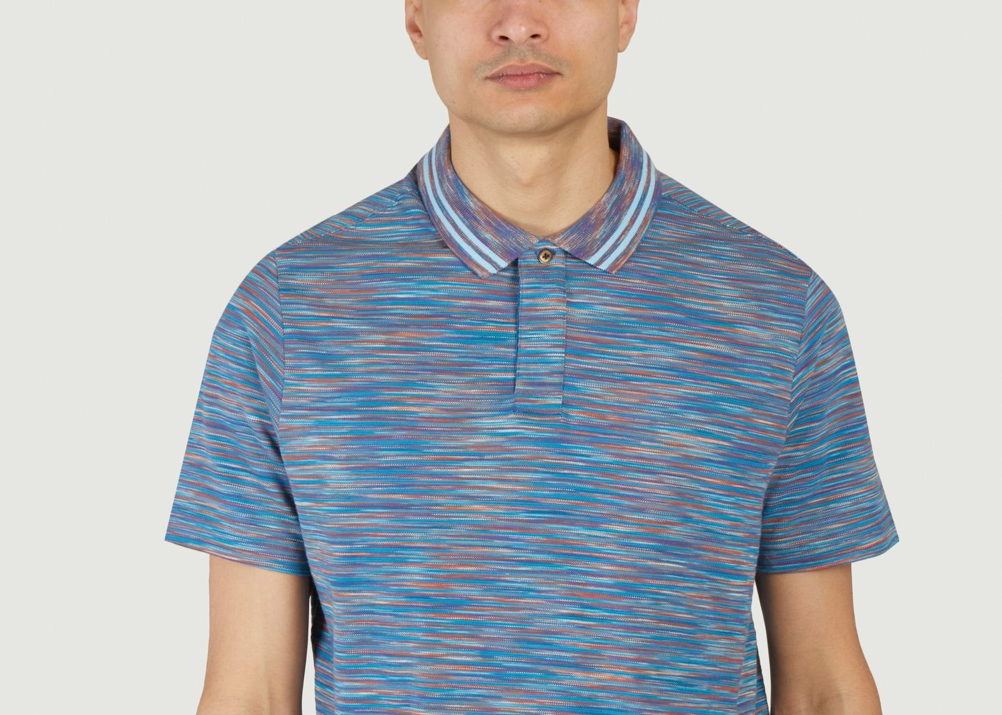 Space Dye Polo Shirt - PS by PAUL SMITH