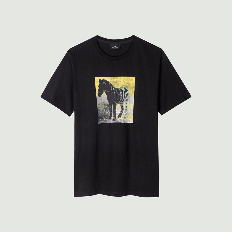 Zebra Square T-shirt - PS by PAUL SMITH