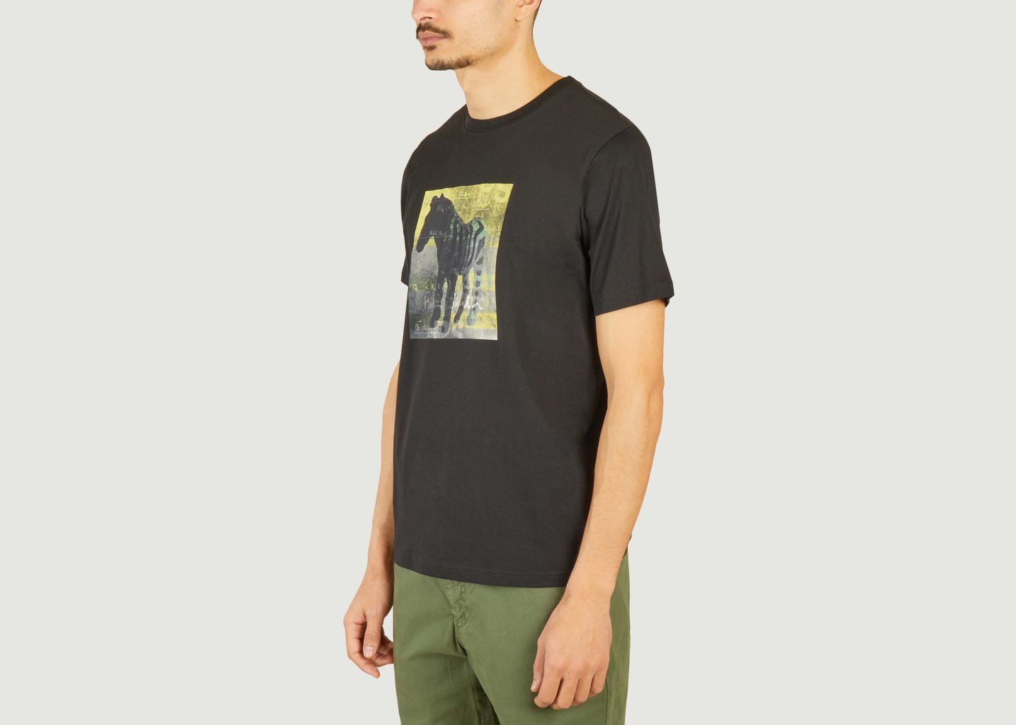 Zebra Square T-shirt - PS by PAUL SMITH