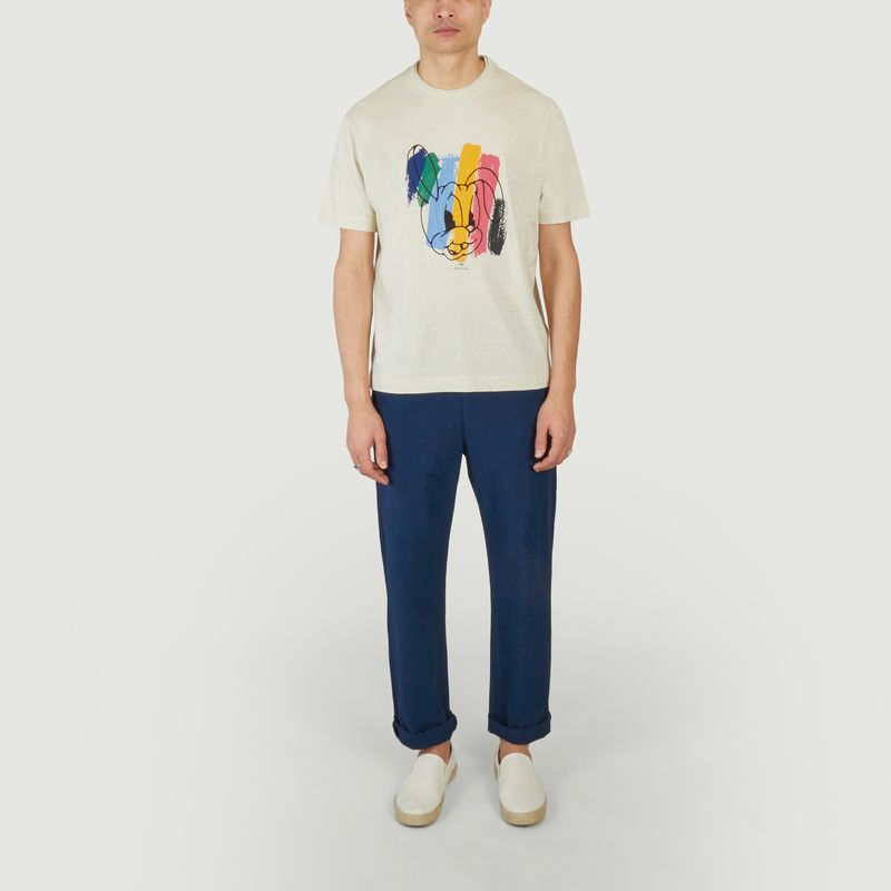 T-Shirt mit Rabbit-Print - PS by PAUL SMITH