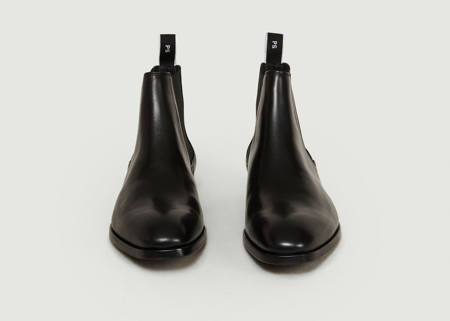 ps paul smith gerald leather chelsea boot in black