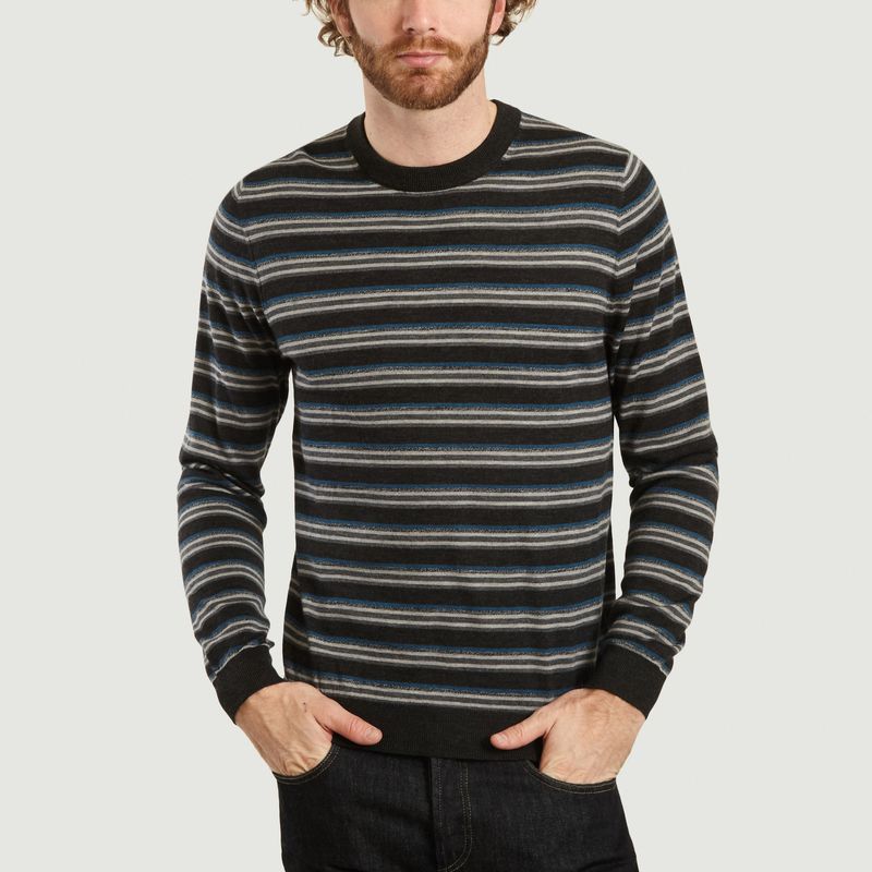 Striped Merino Wool Sweater - PS by PAUL SMITH