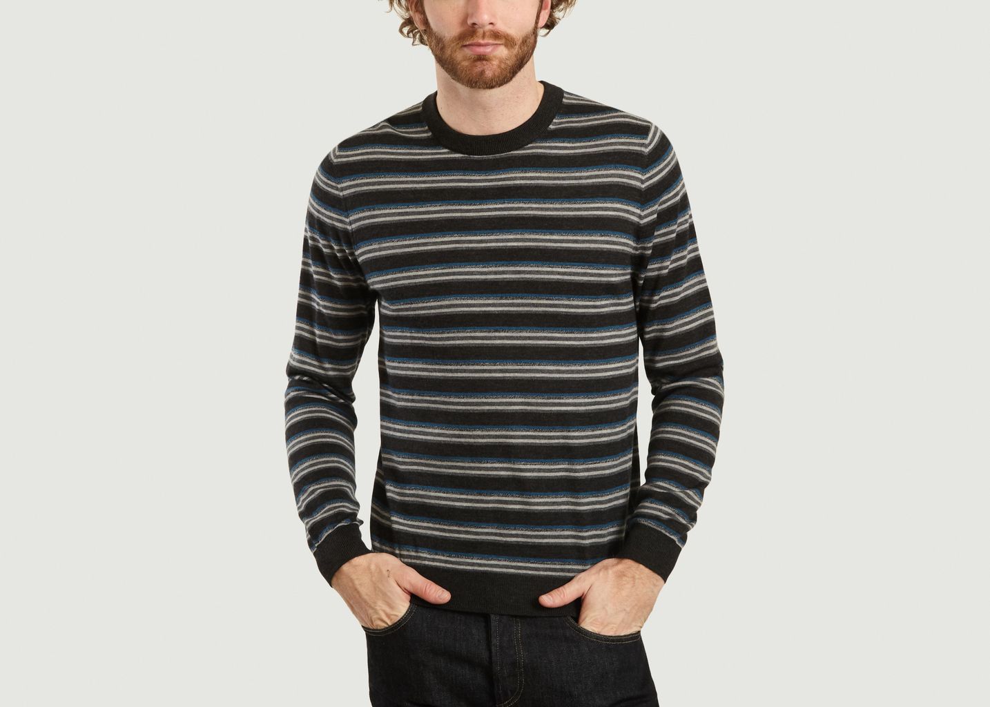 Striped Merino Wool Sweater - PS by PAUL SMITH