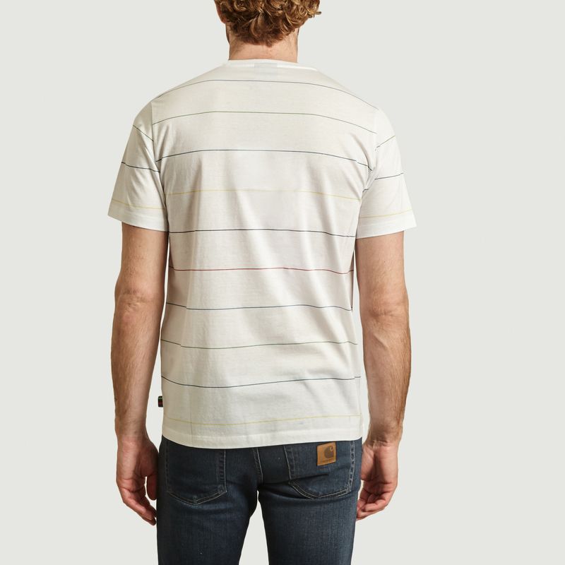 T-shirt rayé en coton - PS by PAUL SMITH