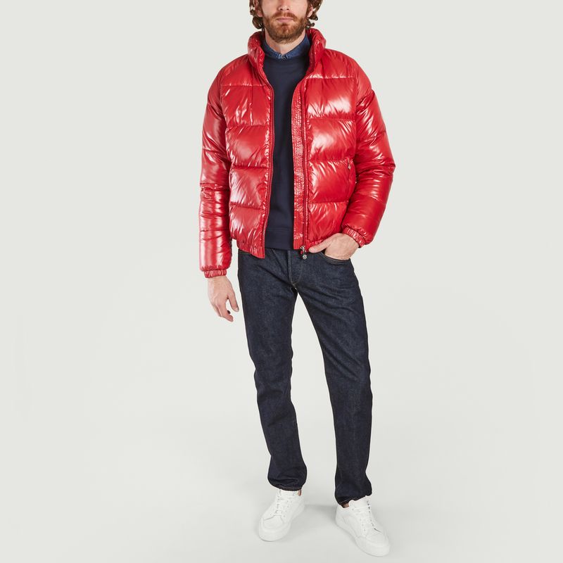 diesel red jacket