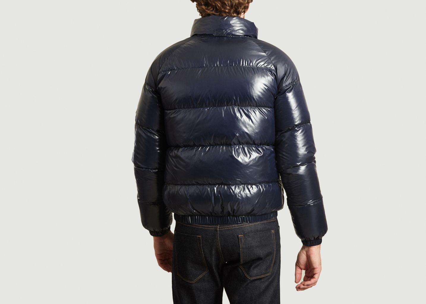 Doudoune Vintage Mythic shiny Bleu Marine Pyrenex | L’Exception