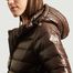 matière Spoutnic Shiny hooded short down jacket - Pyrenex