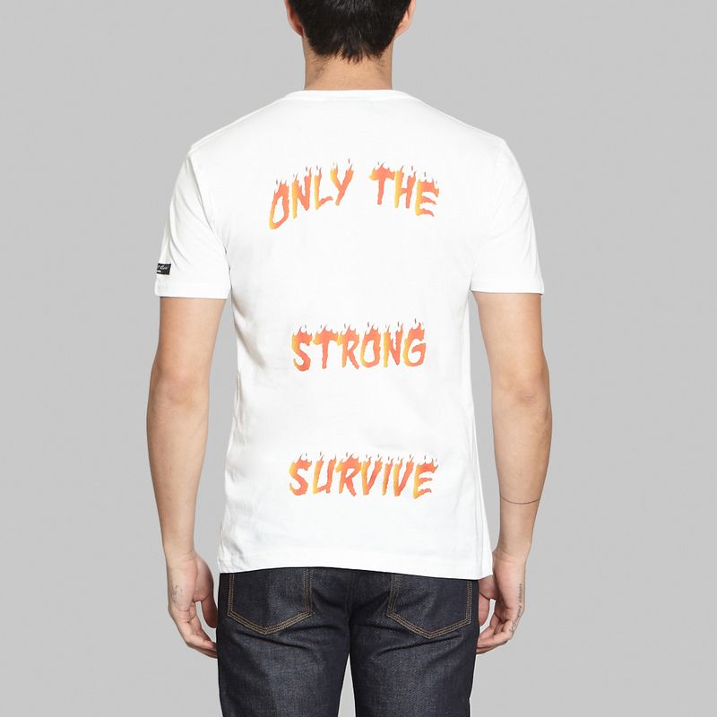 Only The Strong Survive T-shirt - Quatre Cent Quinze