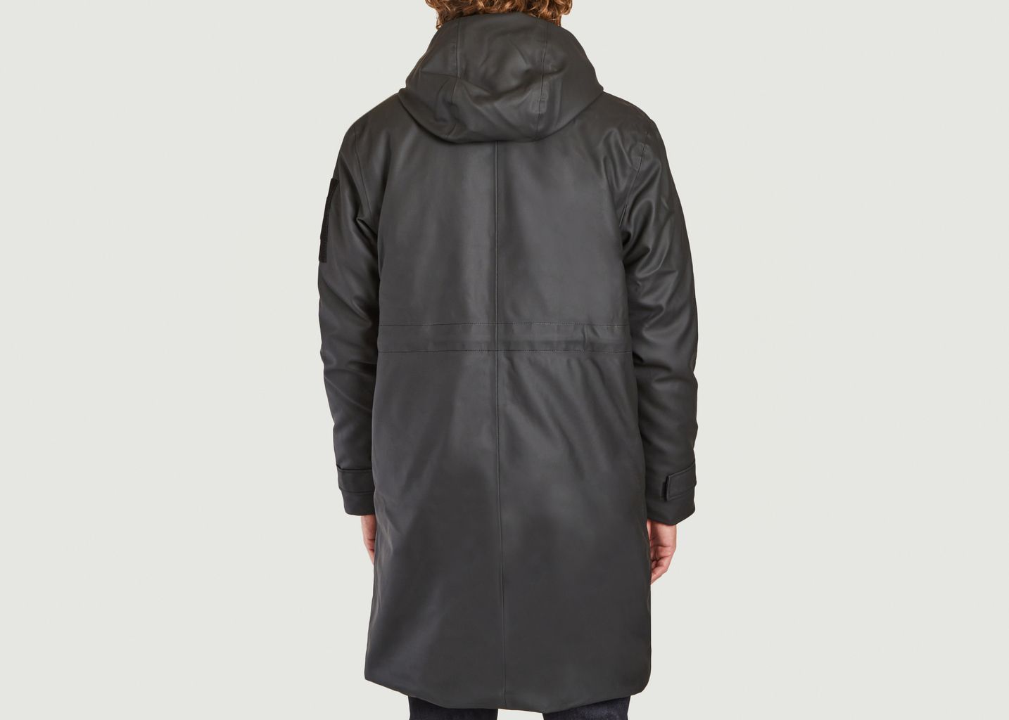 Parka mi-longue à capuche Glacial - Rains