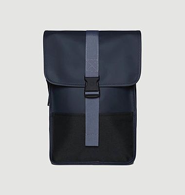Buckle Mini Coated Canvas Backpack