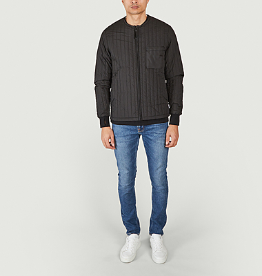 Veste fine zippée matelassée