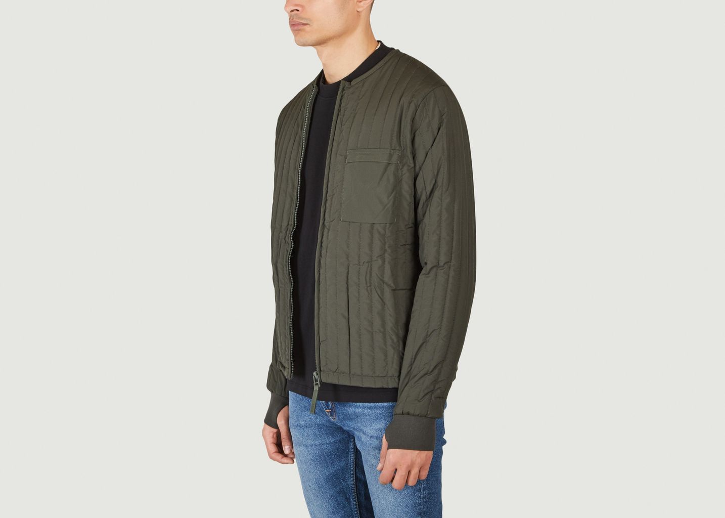 Thin zipped quilted jacket - Rains