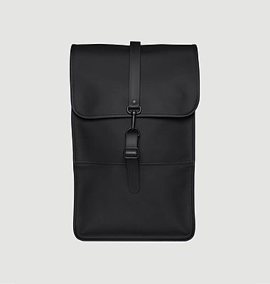 Large coated canvas backpack