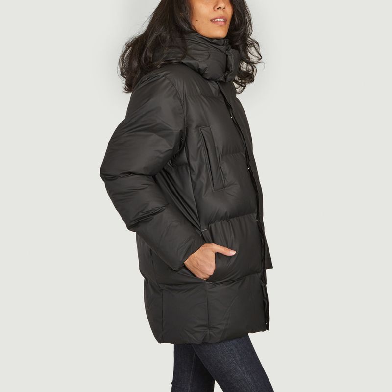 Mid-length boxy jacket - Rains