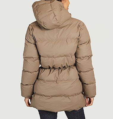 Plain jacket with adjustable waist