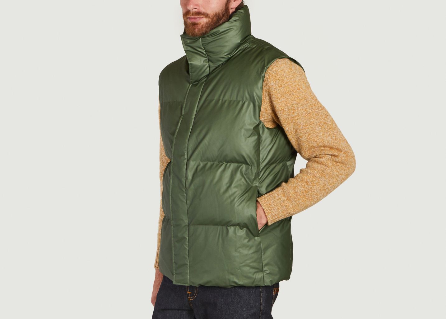 Short sleeveless boxy jacket - Rains