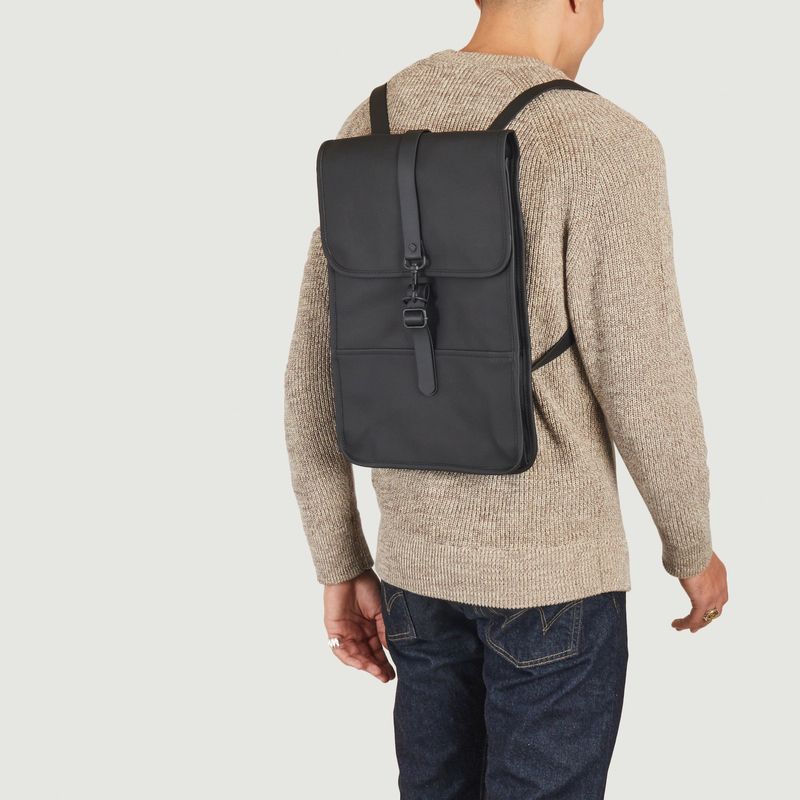 Mini backpack in coated canvas  - Rains