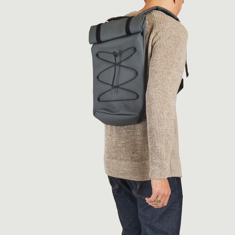 Velcro Roltop Backpack - Rains