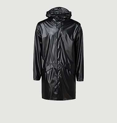 Long hooded jacket