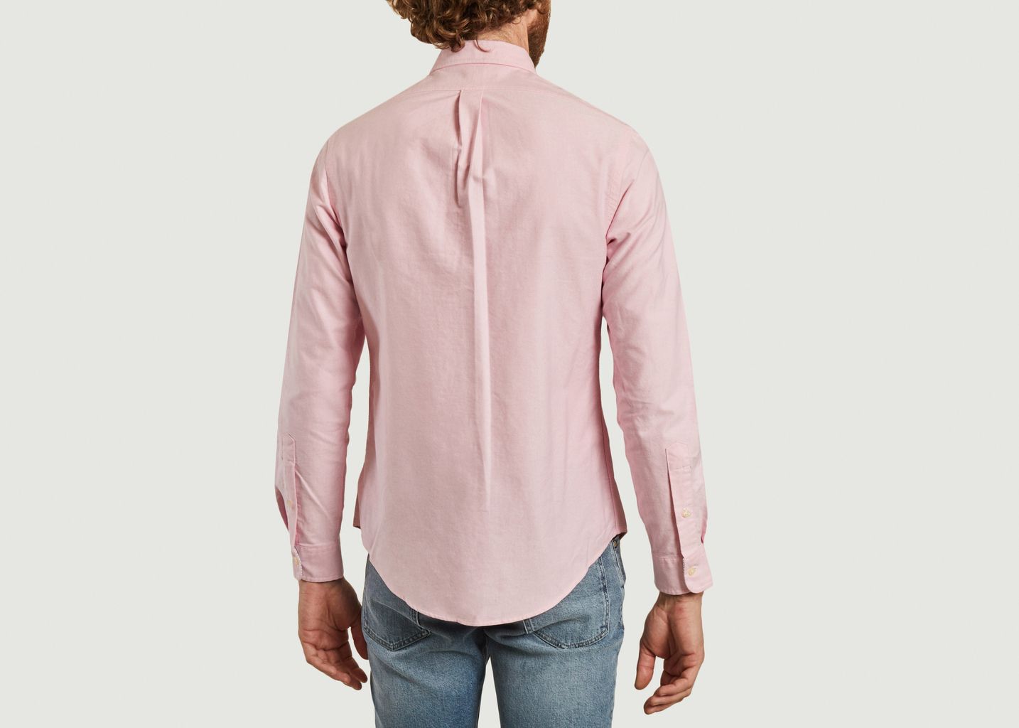 Chemise ajustée siglée en coton Oxford - Polo Ralph Lauren