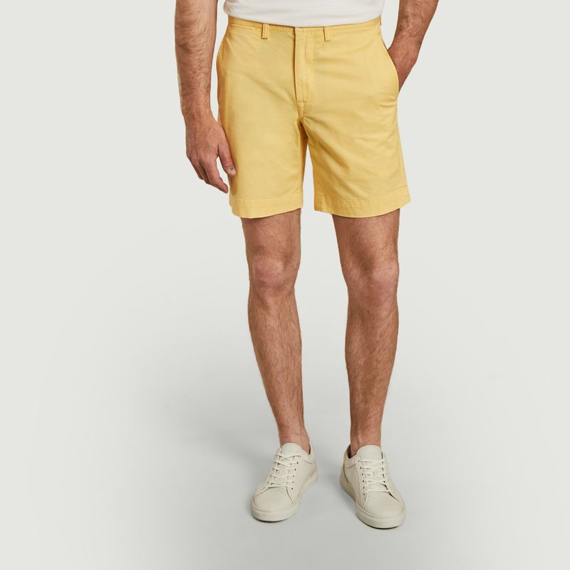 ralph lauren men's yellow shorts