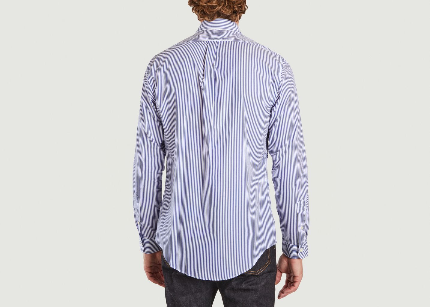 Chemise Poplin Rayée Slim Fit - Polo Ralph Lauren
