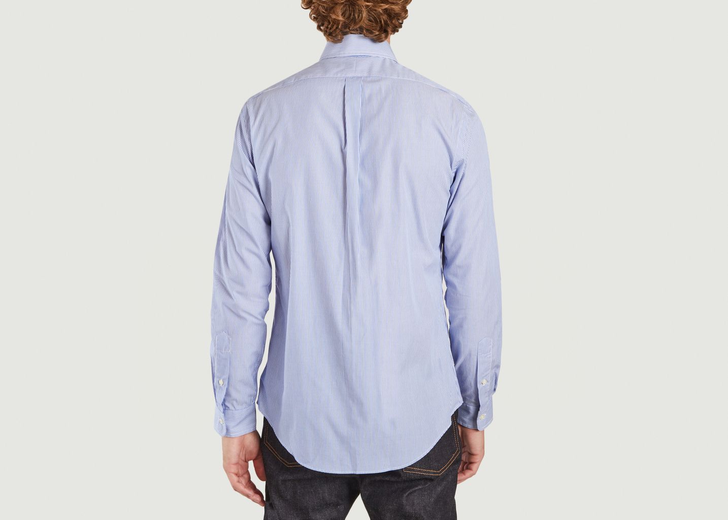 Chemise Poplin Rayée Slim Fit - Polo Ralph Lauren
