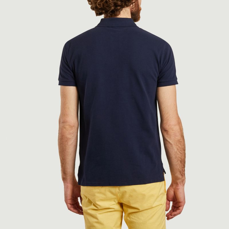 Waisted cotton piqué polo shirt - Polo Ralph Lauren