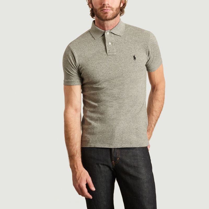 Polo cintré en coton piqué Ralph Lauren Homme Vêtements Tops & T-shirts T-shirts Polos 