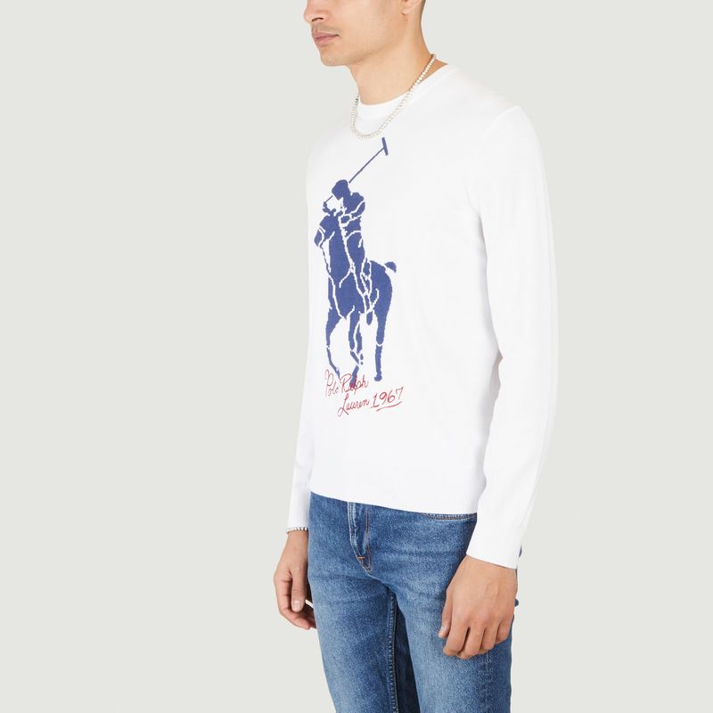 Big Pony cotton straight sweater - Polo Ralph Lauren